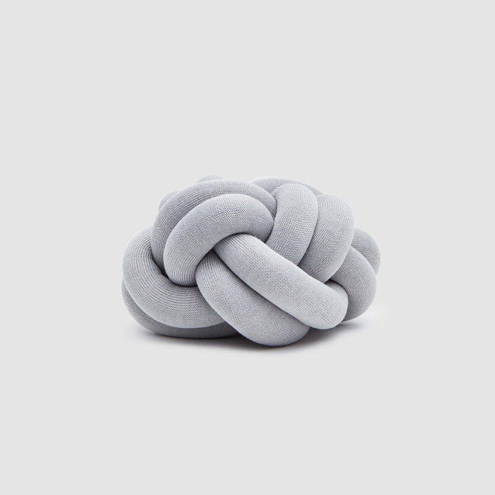 Knot Cushion in White